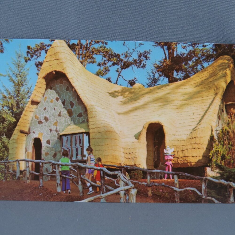 Vintage Postcard - Enchanted Forest Entrance Building - Smith Western